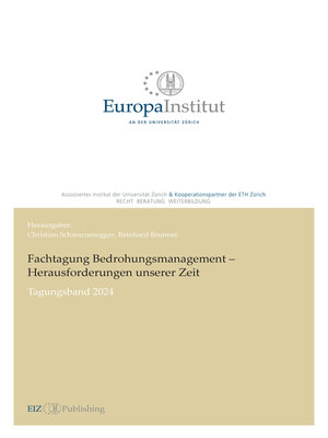 cover image of Fachtagung Bedrohungsmanagement – Herausforderungen unserer Zeit